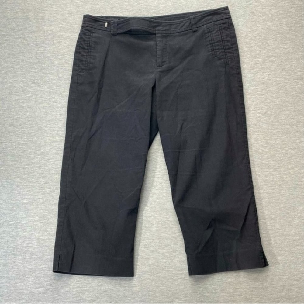 MEXX Womens Black Capri Pants Size 10